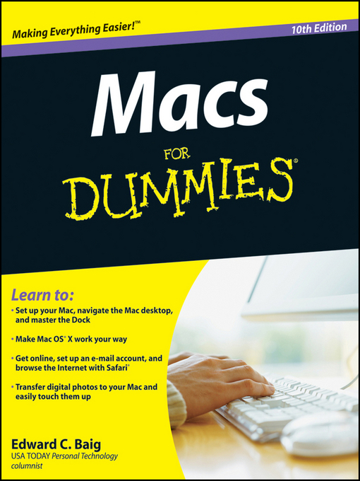 Title details for Macs For Dummies® by Edward C. Baig - Available